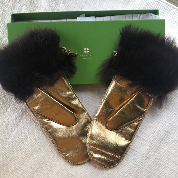 kate spade Accessories - NWT KATE SPADE MITTENS